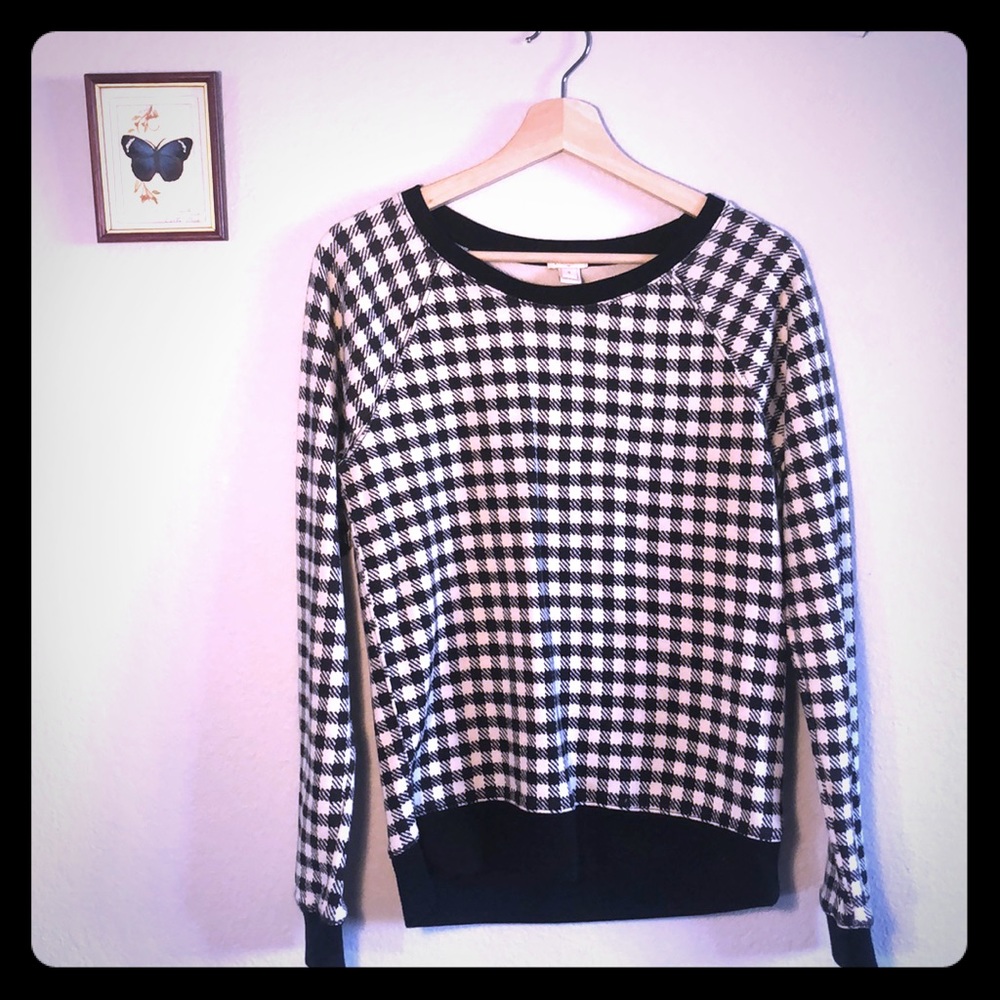 J Crew jumper/sweater - black and white